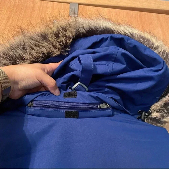 Blue Purple Obermeyer Ski / Snowboard Winter Jacket Size 10 Petite - Picture 9 of 11